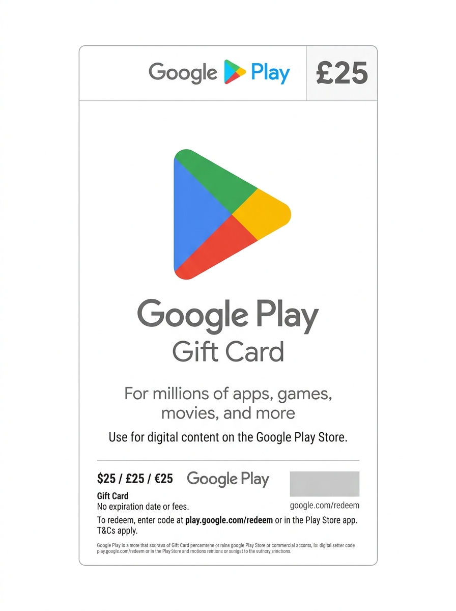 Google Play gift card