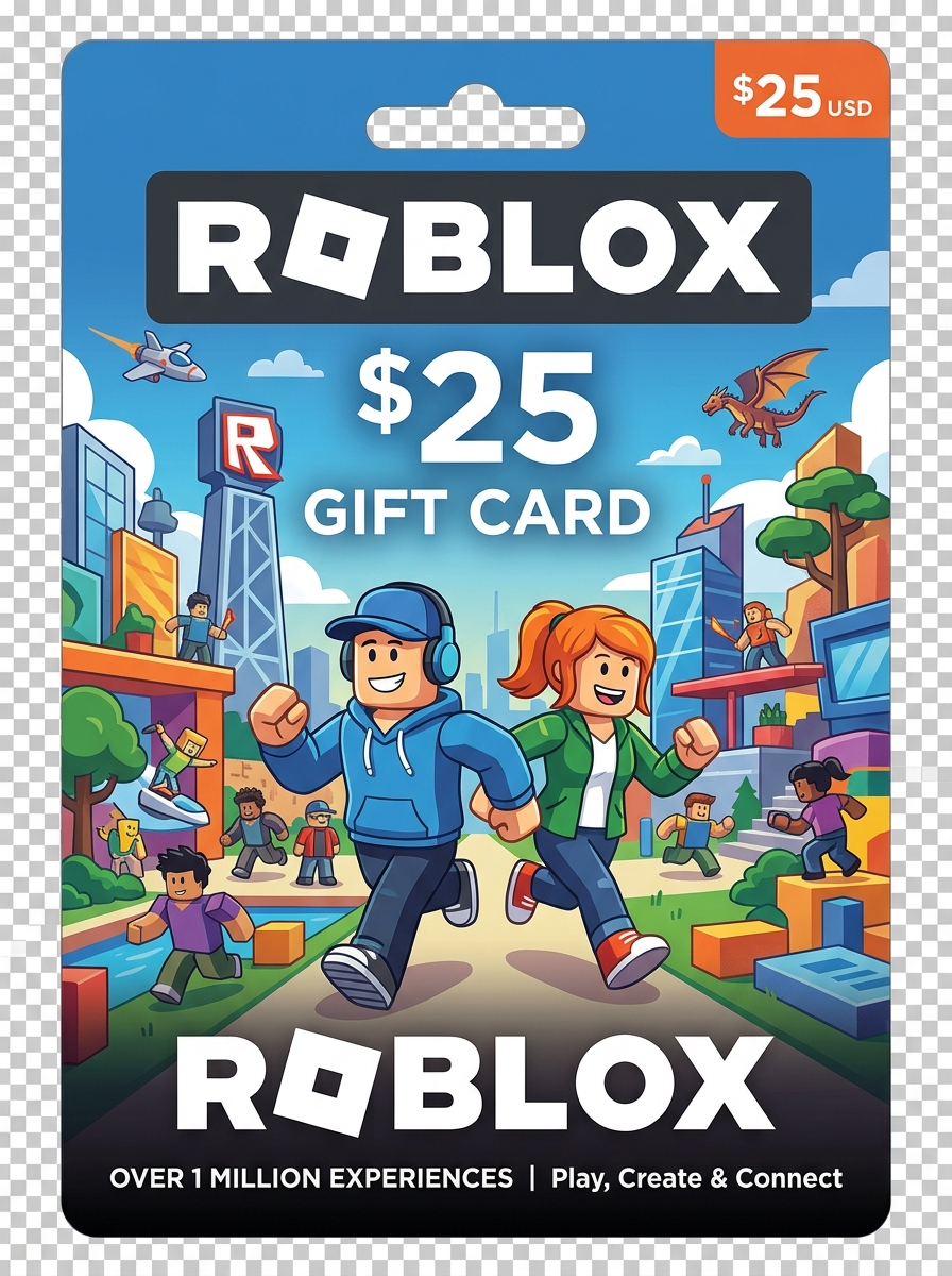 Roblox gift card preview